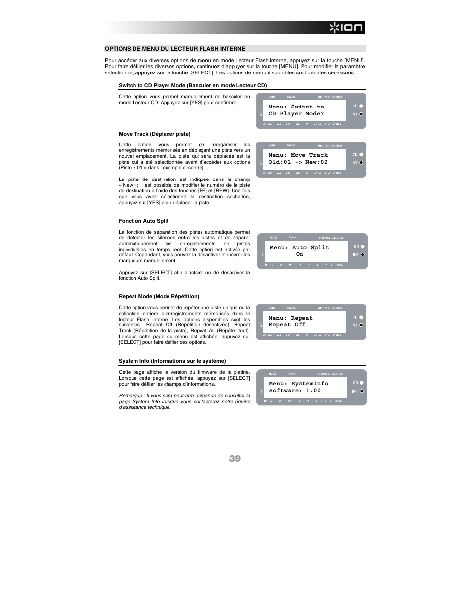 ION Audio LP 2 CD User Manual | Page 41 / 92