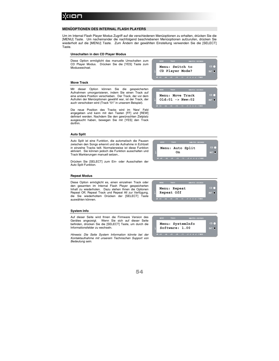 ION Audio LP 2 CD User Manual | Page 56 / 92