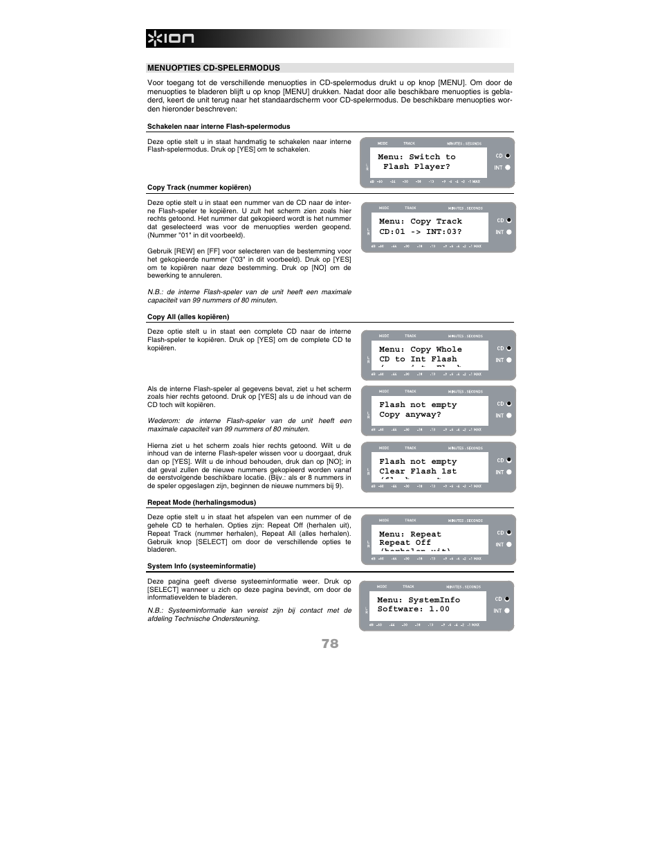ION Audio LP 2 CD User Manual | Page 80 / 92