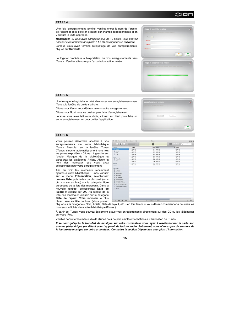 ION Audio Tape Express + User Manual | Page 15 / 44