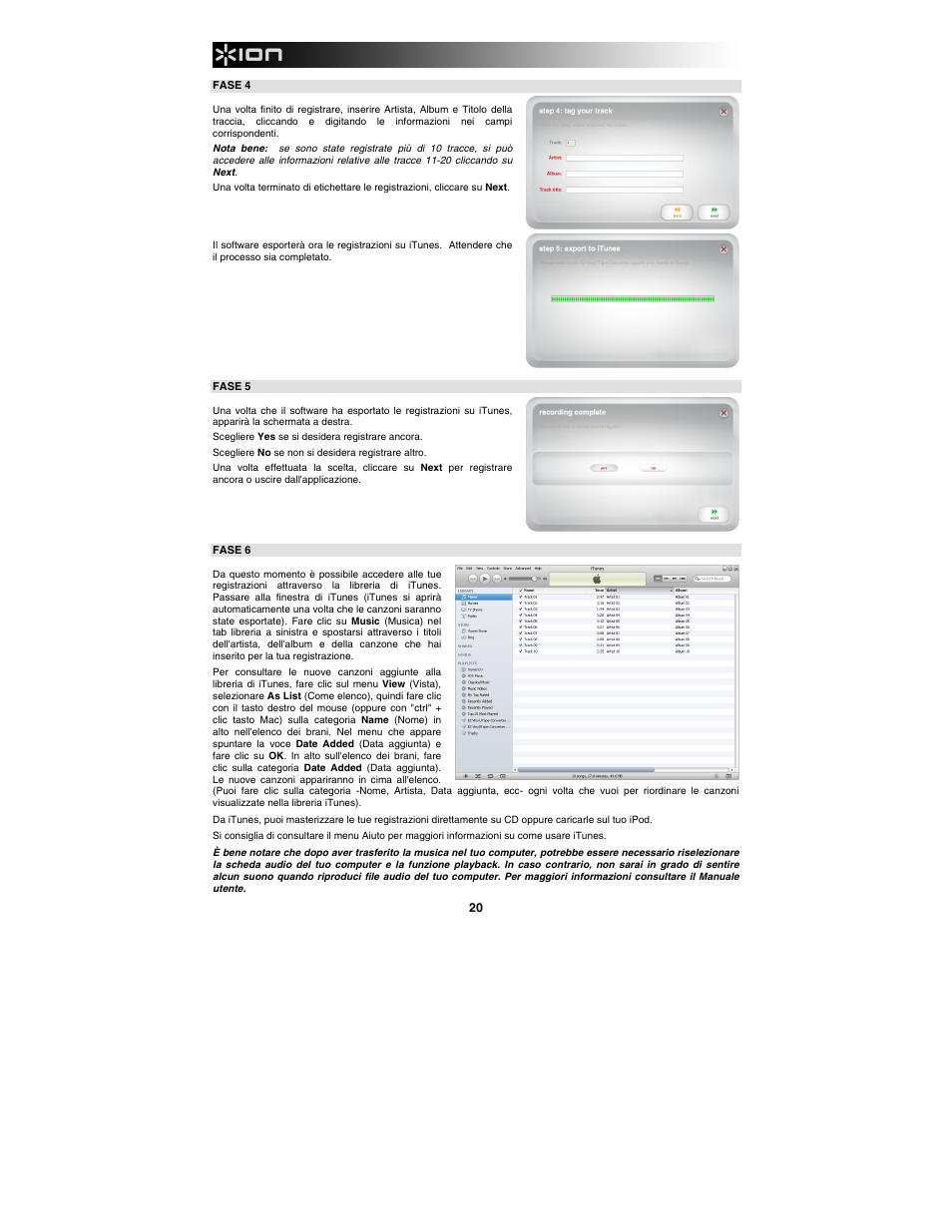 ION Audio Tape Express + User Manual | Page 20 / 44