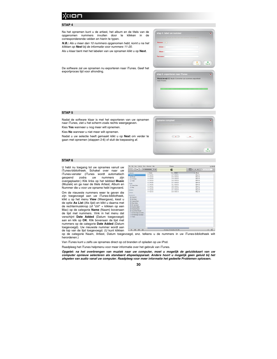 ION Audio Tape Express + User Manual | Page 30 / 44