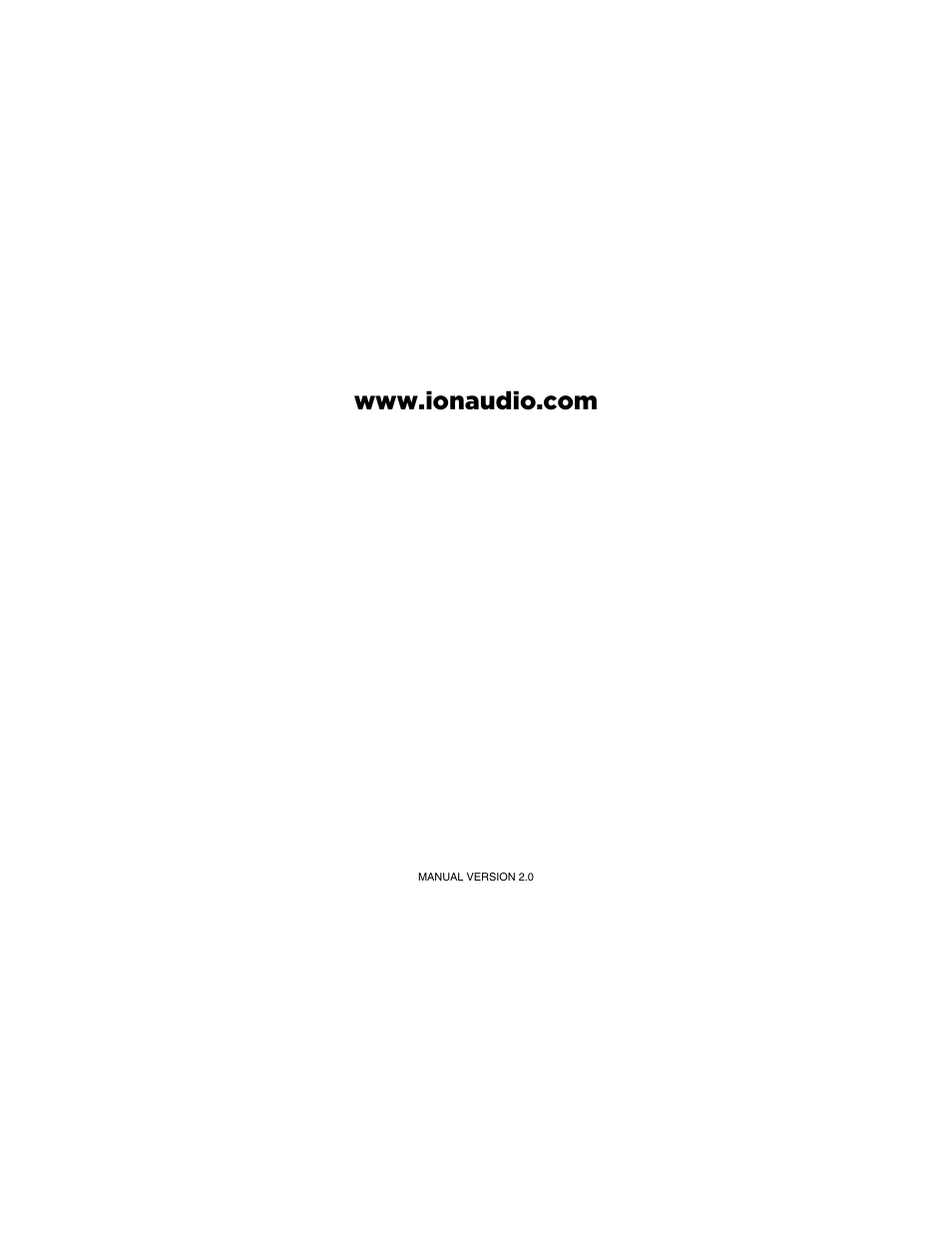 ION Audio Tape Express + User Manual | Page 44 / 44