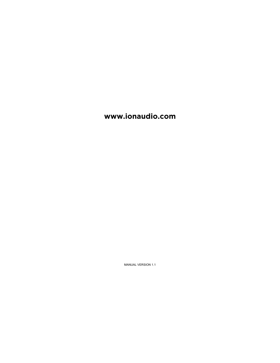 ION Audio Road Rocker User Manual | Page 20 / 20