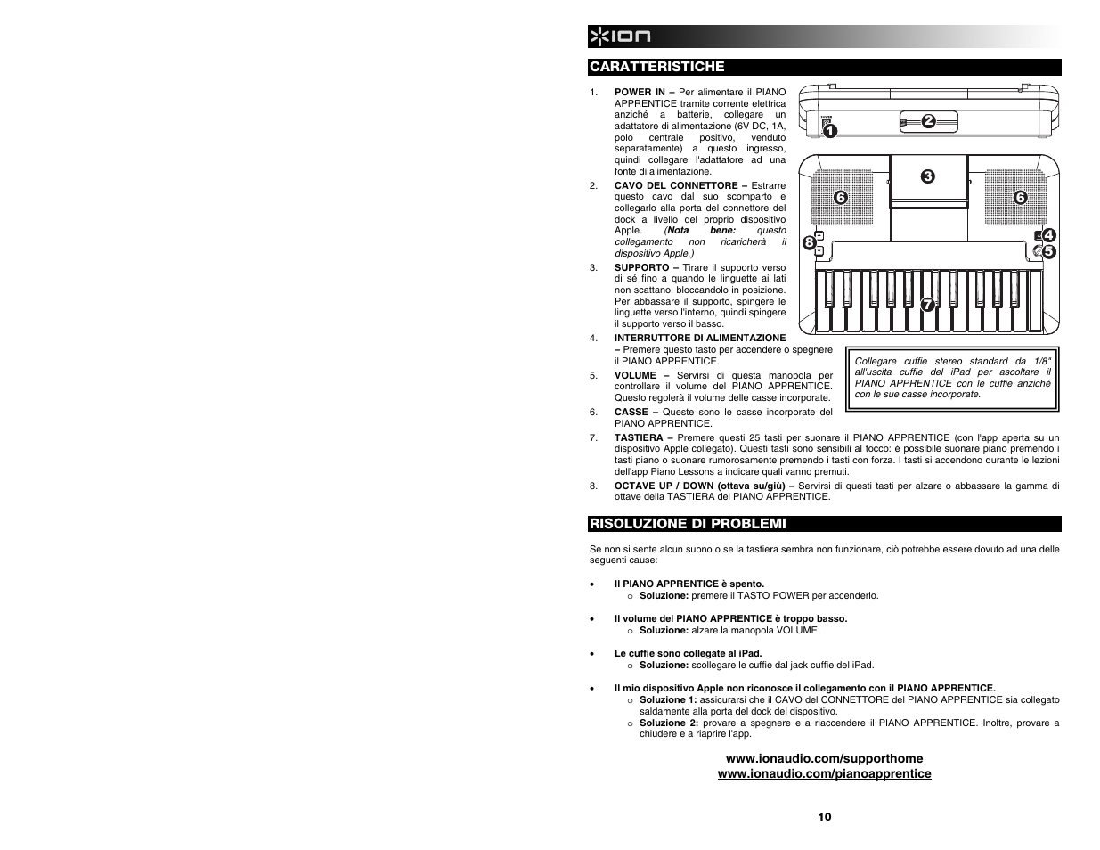 ION Audio Piano Apprentice User Manual | Page 10 / 16