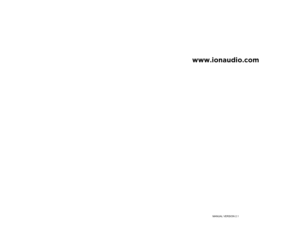 ION Audio Discover Karaoke User Manual | Page 20 / 20