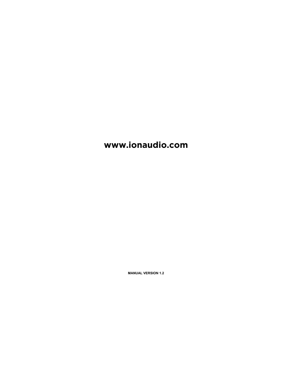 ION Audio DJ2GO User Manual | Page 16 / 16