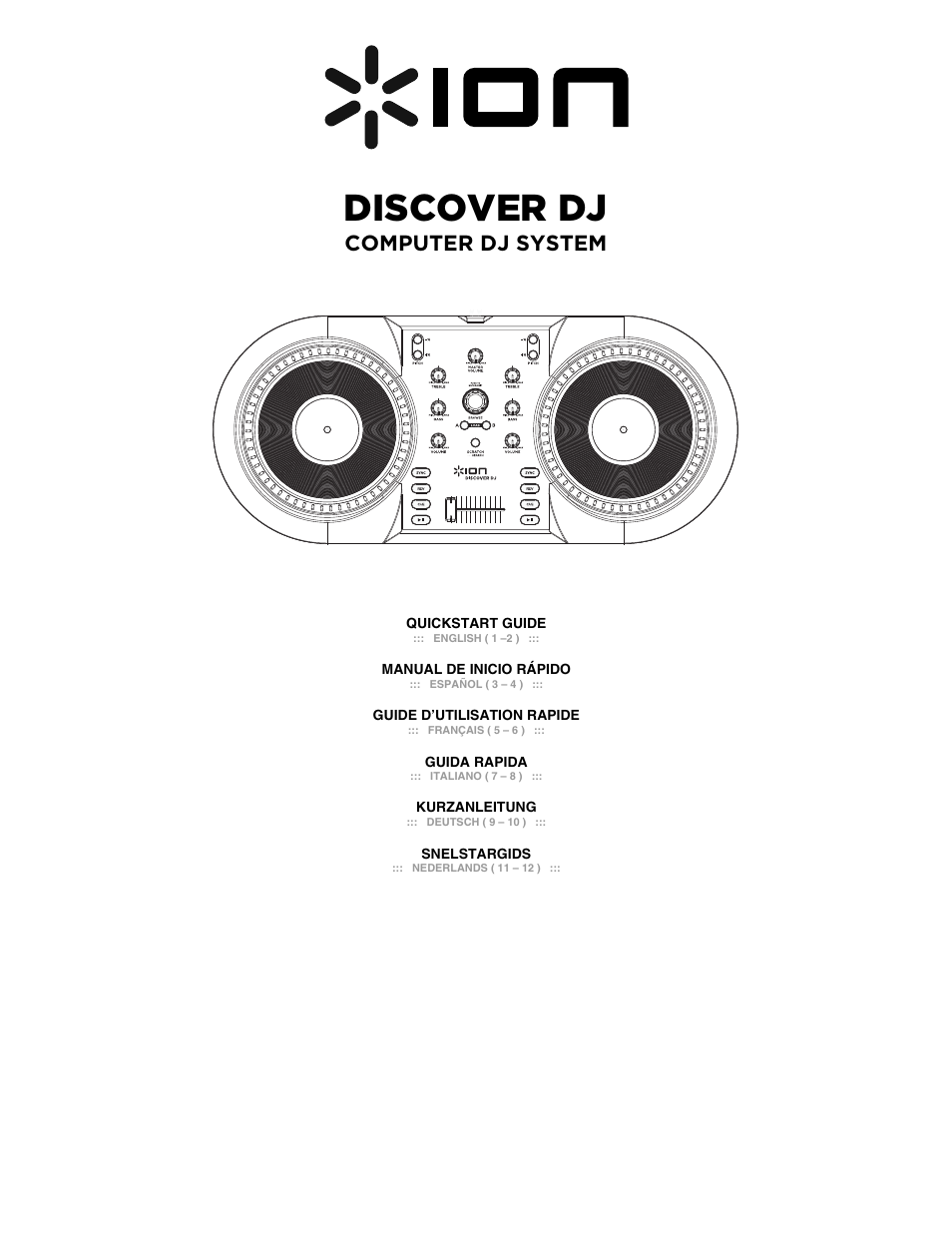 ION Audio Discover DJ User Manual | 16 pages