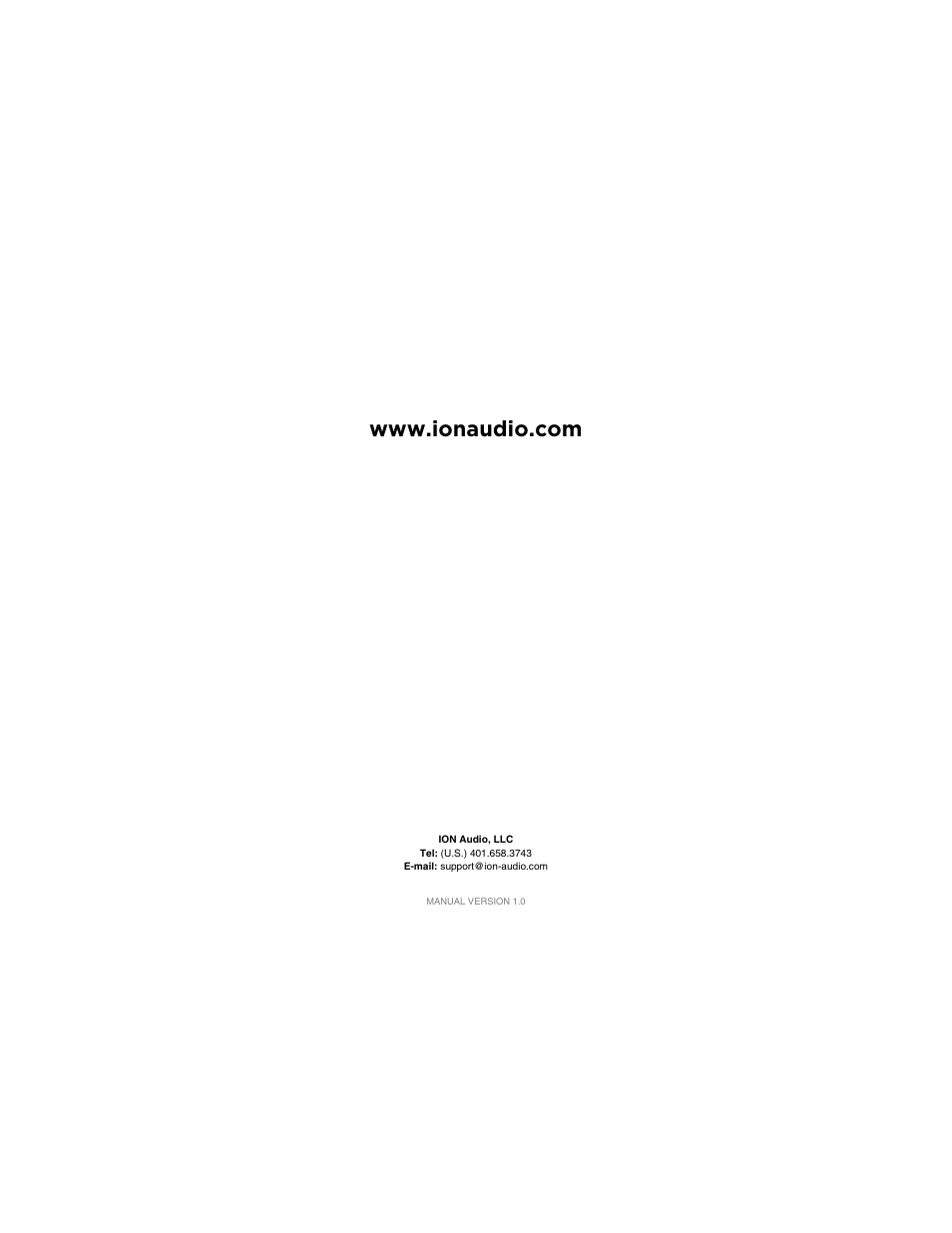 ION Audio Discover DJ User Manual | Page 16 / 16