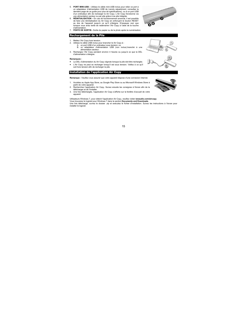 ION Audio Air Copy User Manual | Page 15 / 40