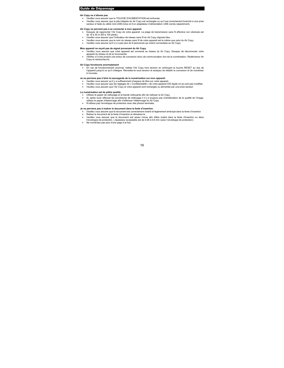 ION Audio Air Copy User Manual | Page 19 / 40