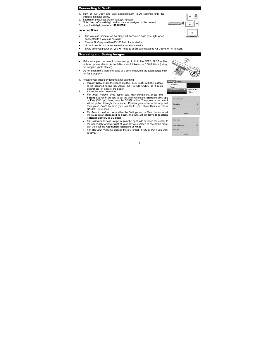 ION Audio Air Copy User Manual | Page 4 / 40