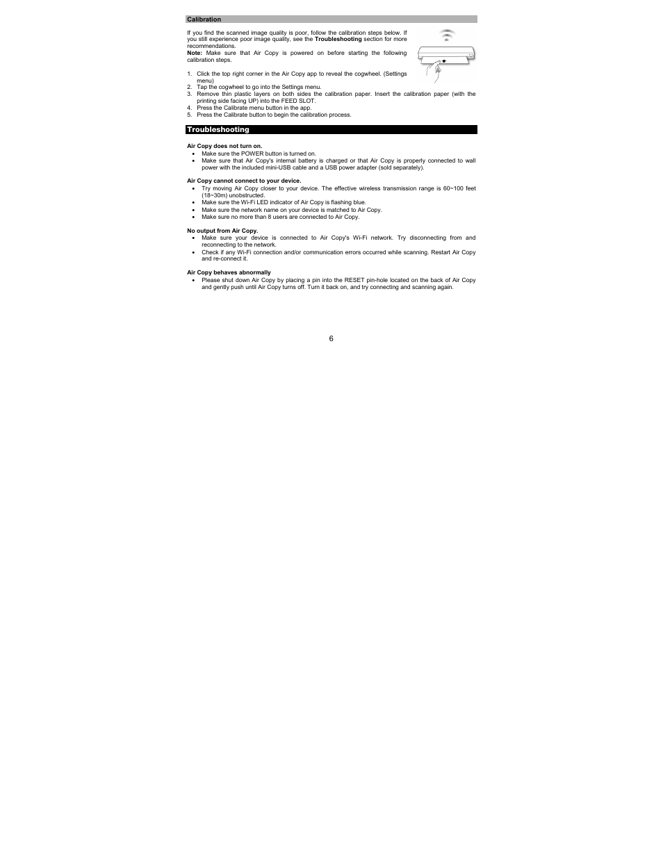 ION Audio Air Copy User Manual | Page 6 / 40