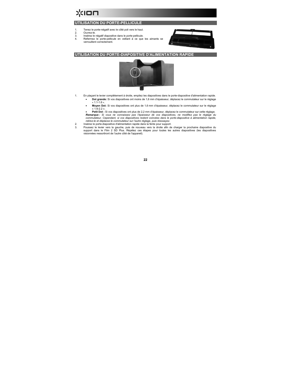 ION Audio Film 2 SD Plus User Manual | Page 22 / 60