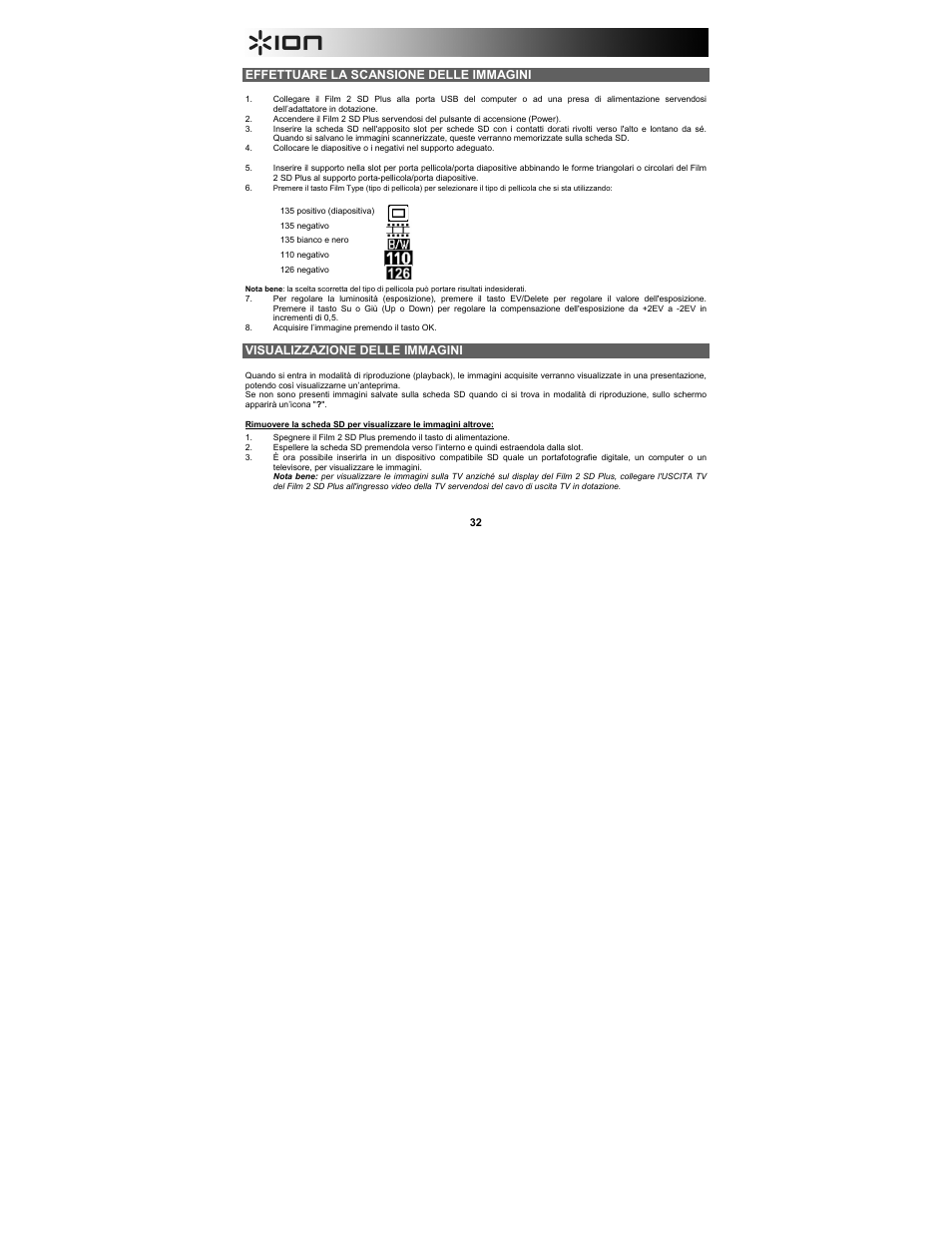 ION Audio Film 2 SD Plus User Manual | Page 32 / 60