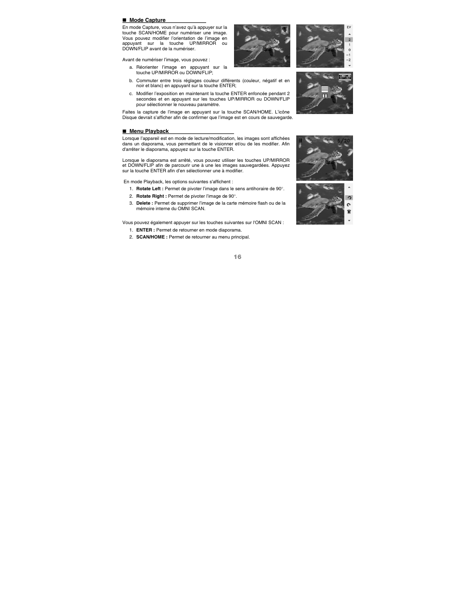 ION Audio Omni Scan User Manual | Page 16 / 36