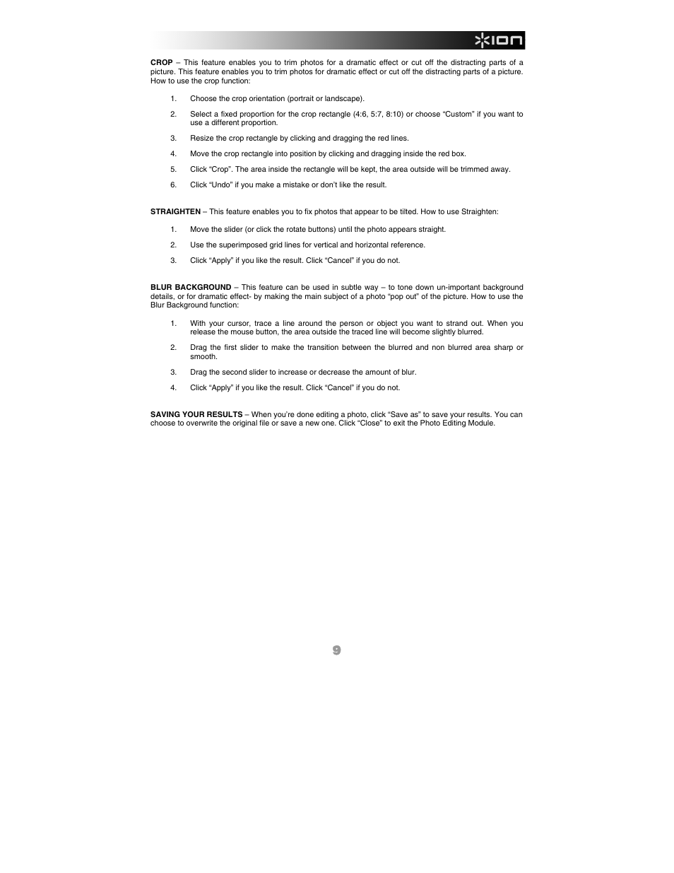 ION Audio Slides 2 PC User Manual | Page 9 / 64