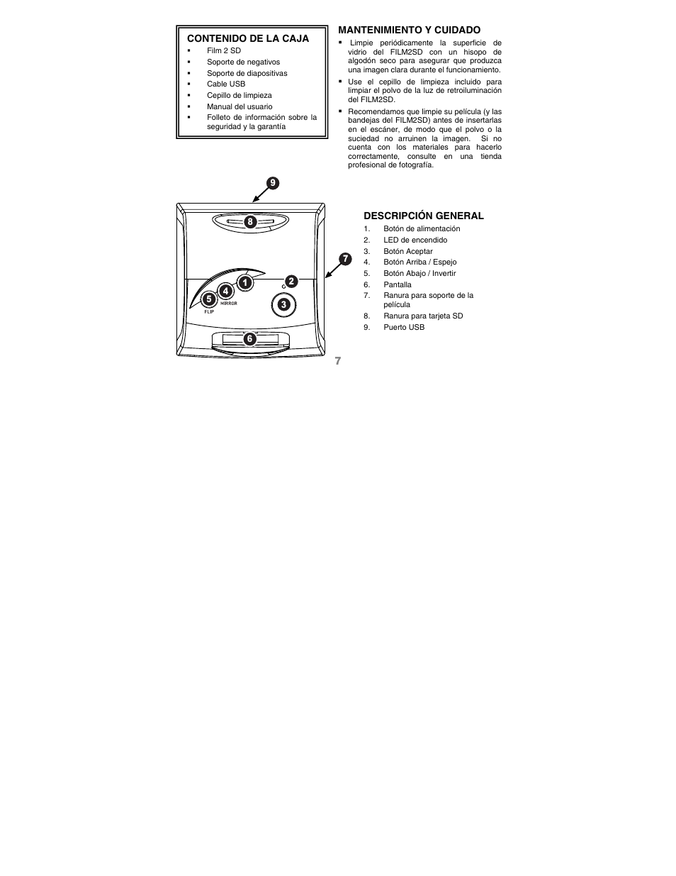 ION Audio Film 2 SD (Silver) User Manual | Page 9 / 40
