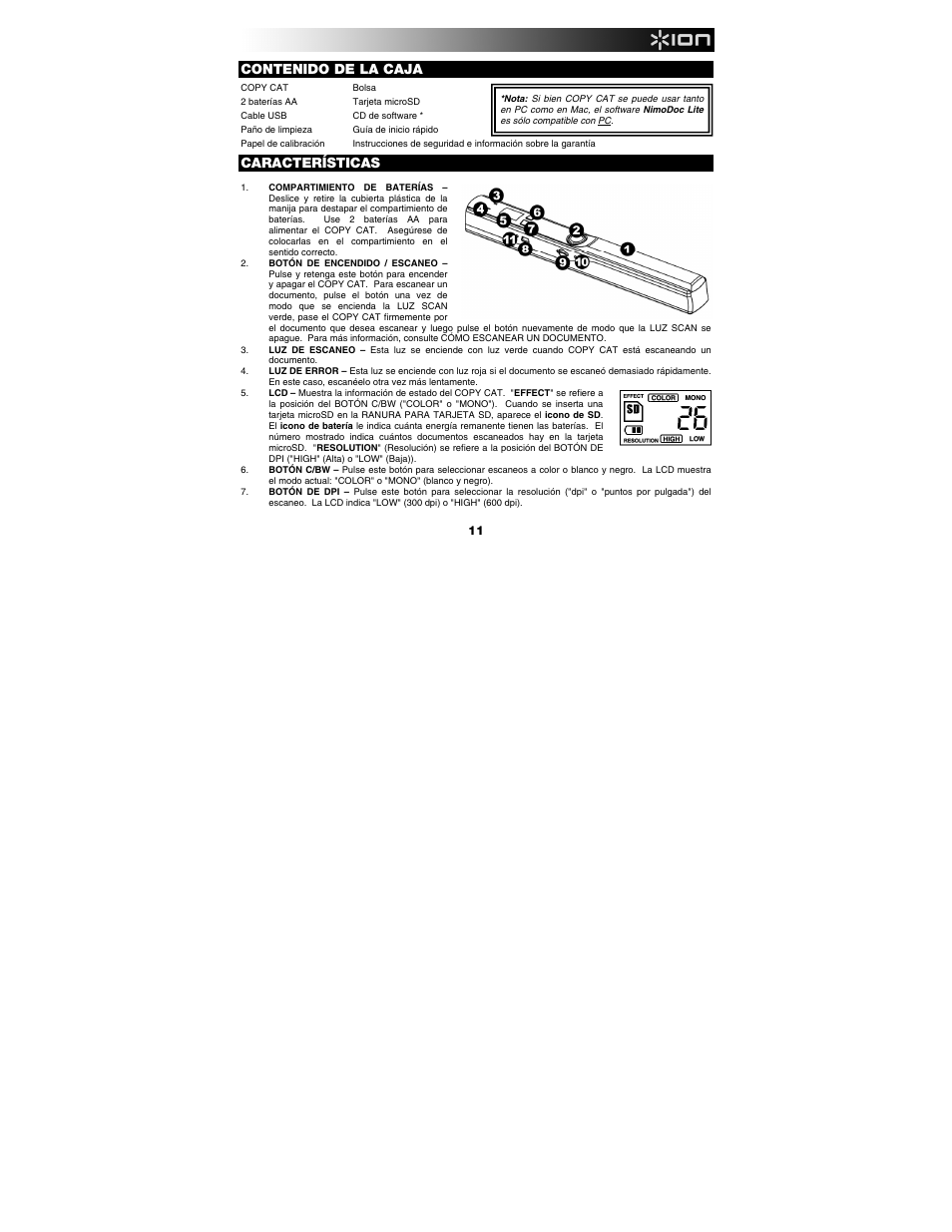 ION Audio Copy Cat User Manual | Page 11 / 56