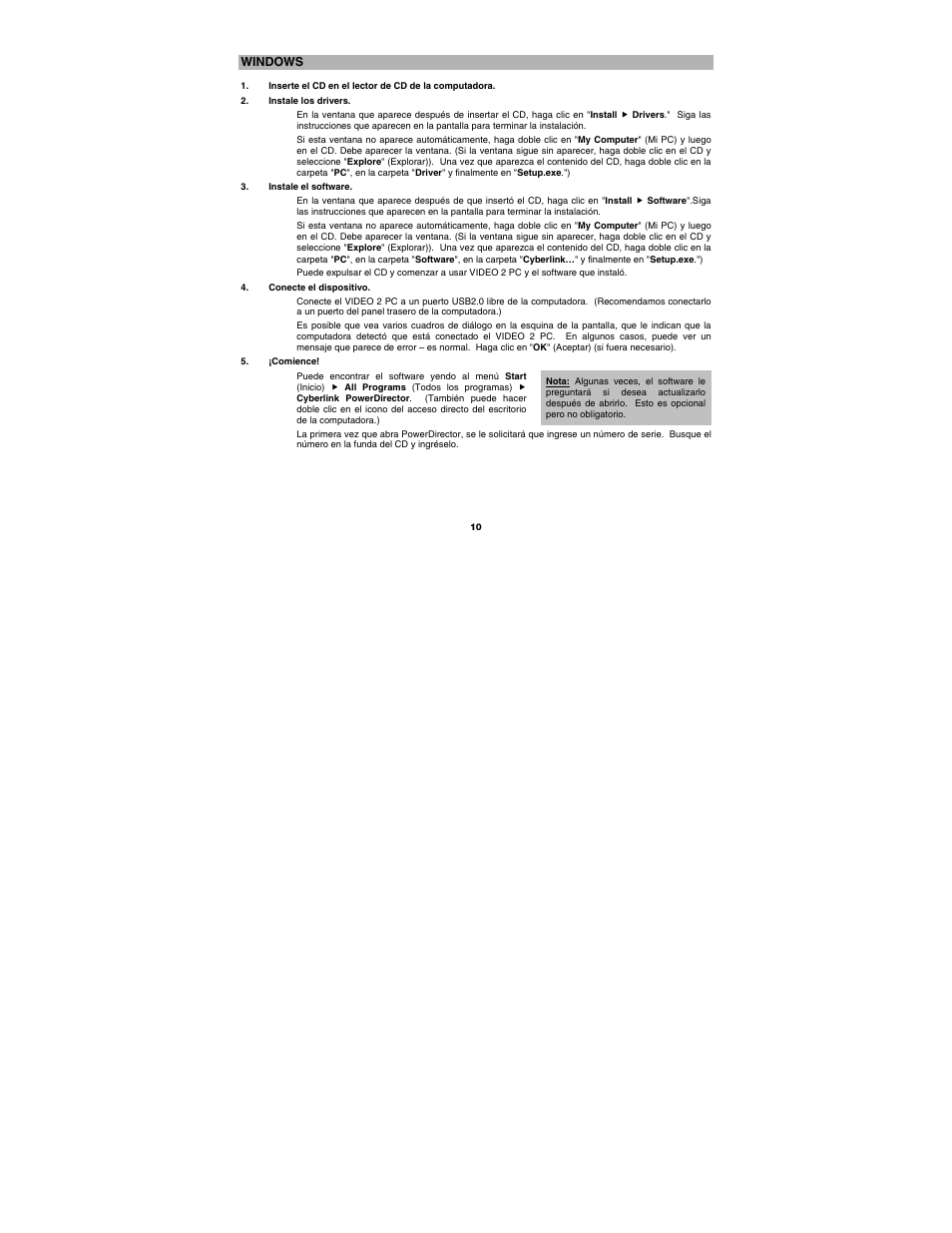 ION Audio Video 2 PC MKII User Manual | Page 10 / 44