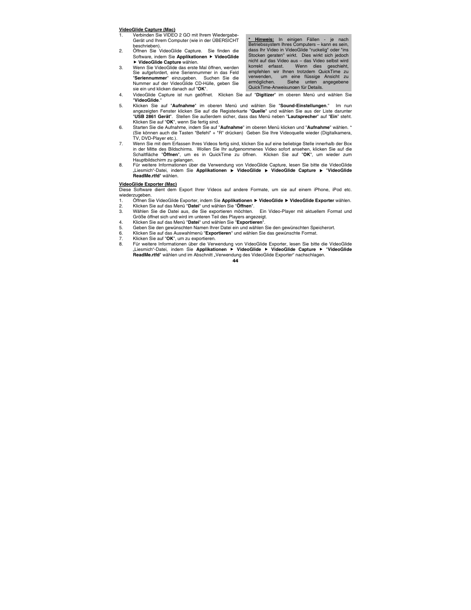 ION Audio Video 2 Go User Manual | Page 44 / 56