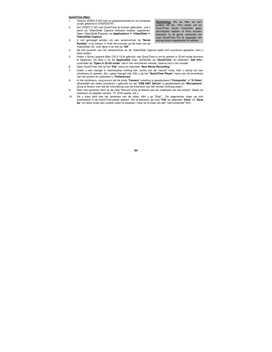 ION Audio Video 2 Go User Manual | Page 54 / 56