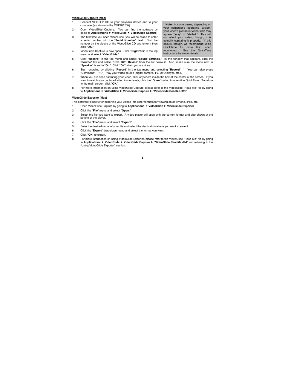 ION Audio Video 2 Go User Manual | Page 8 / 56