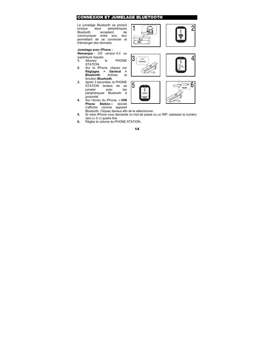 ION Audio Phone Station User Manual | Page 14 / 32