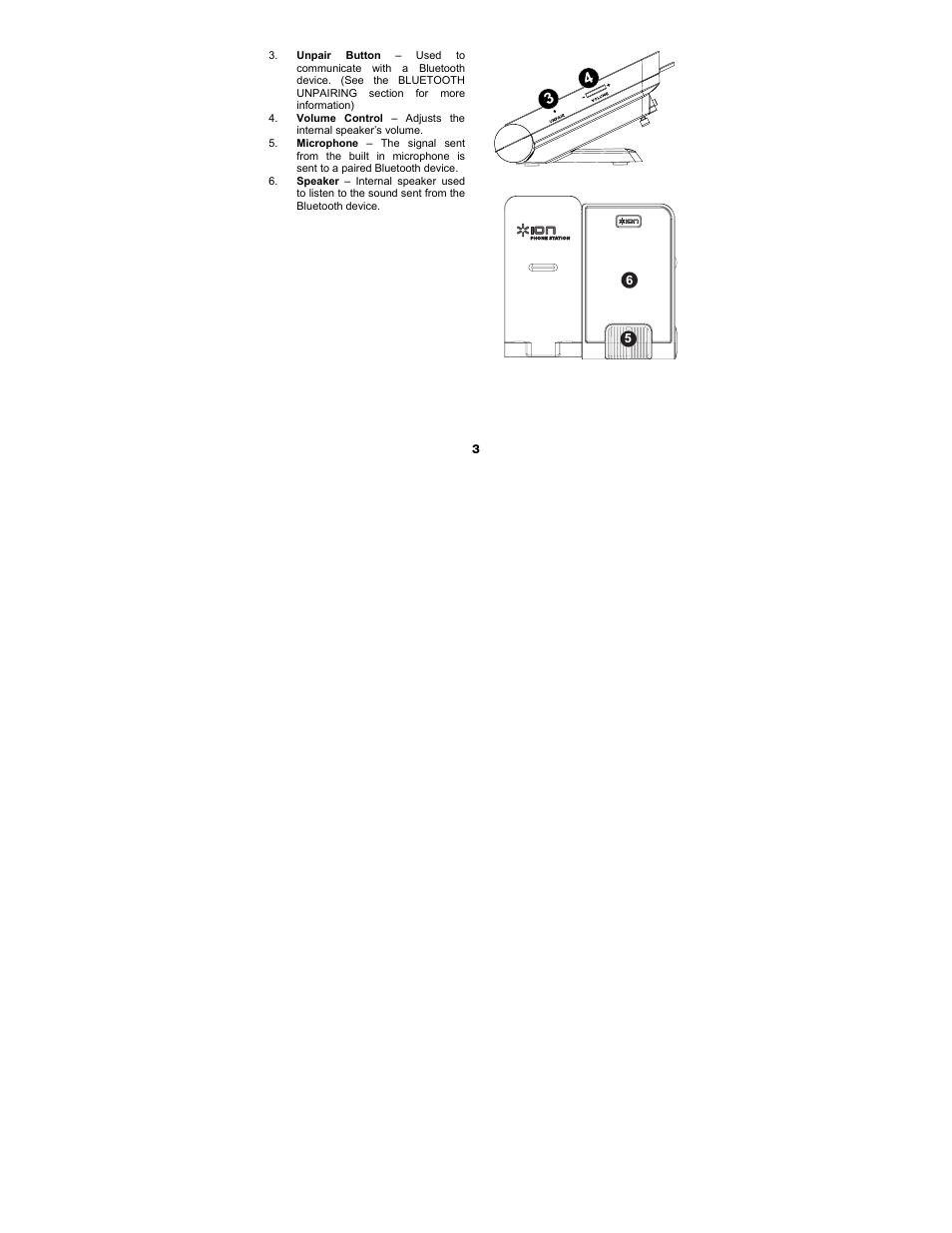 ION Audio Phone Station User Manual | Page 3 / 32