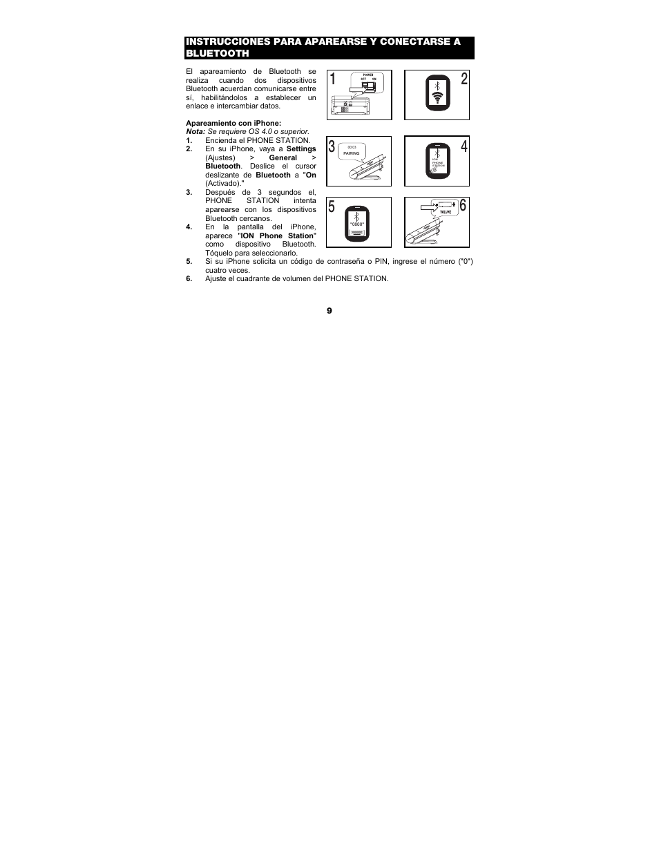 ION Audio Phone Station User Manual | Page 9 / 32