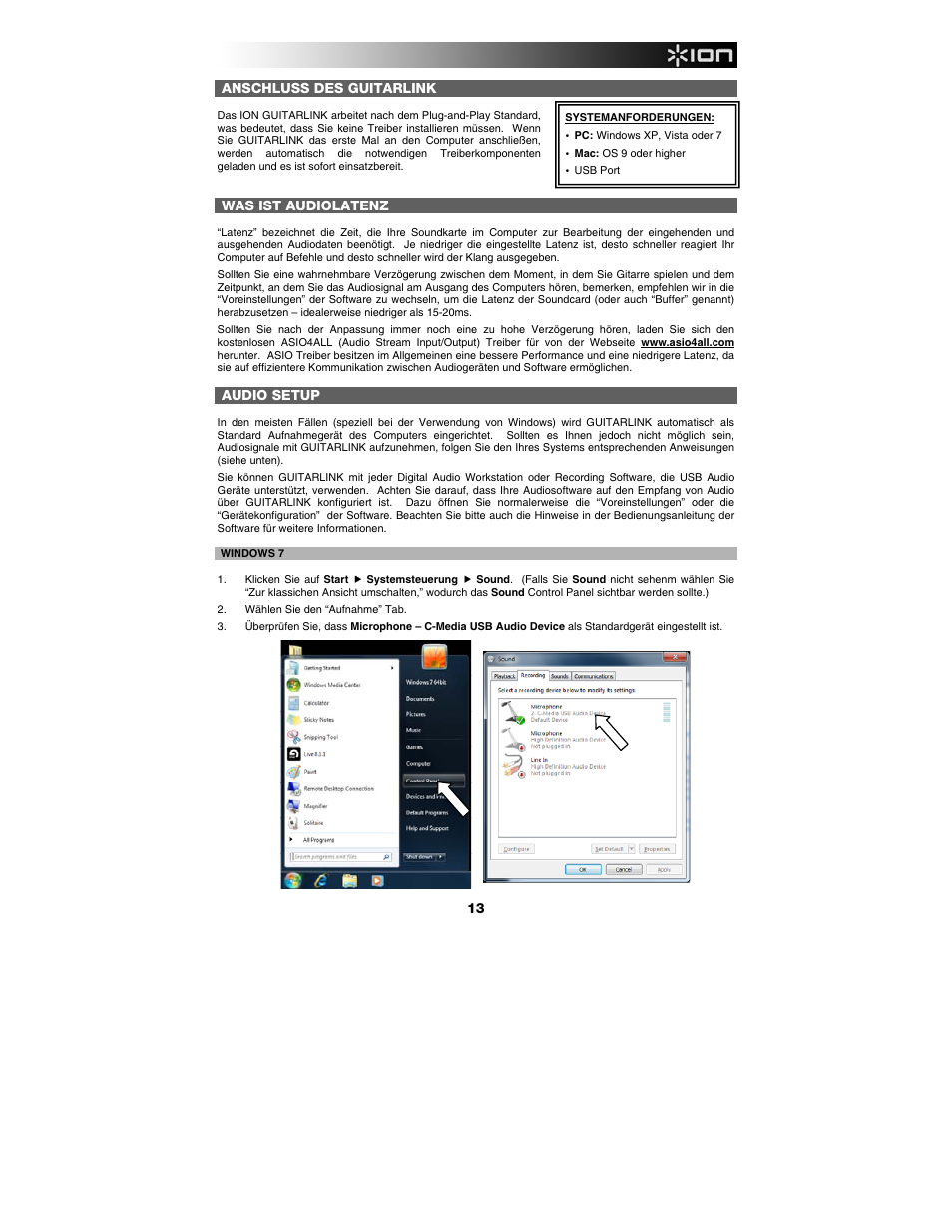 ION Audio GuitarLink User Manual | Page 15 / 22