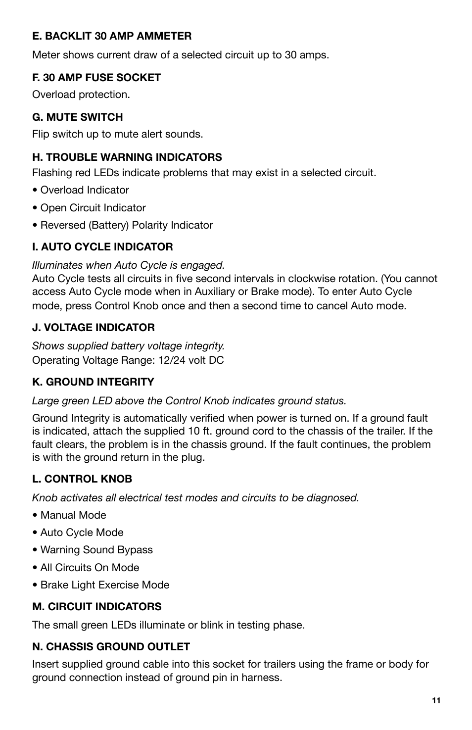 IPA Tools 9005A Super MUTT Head User Manual | Page 11 / 32