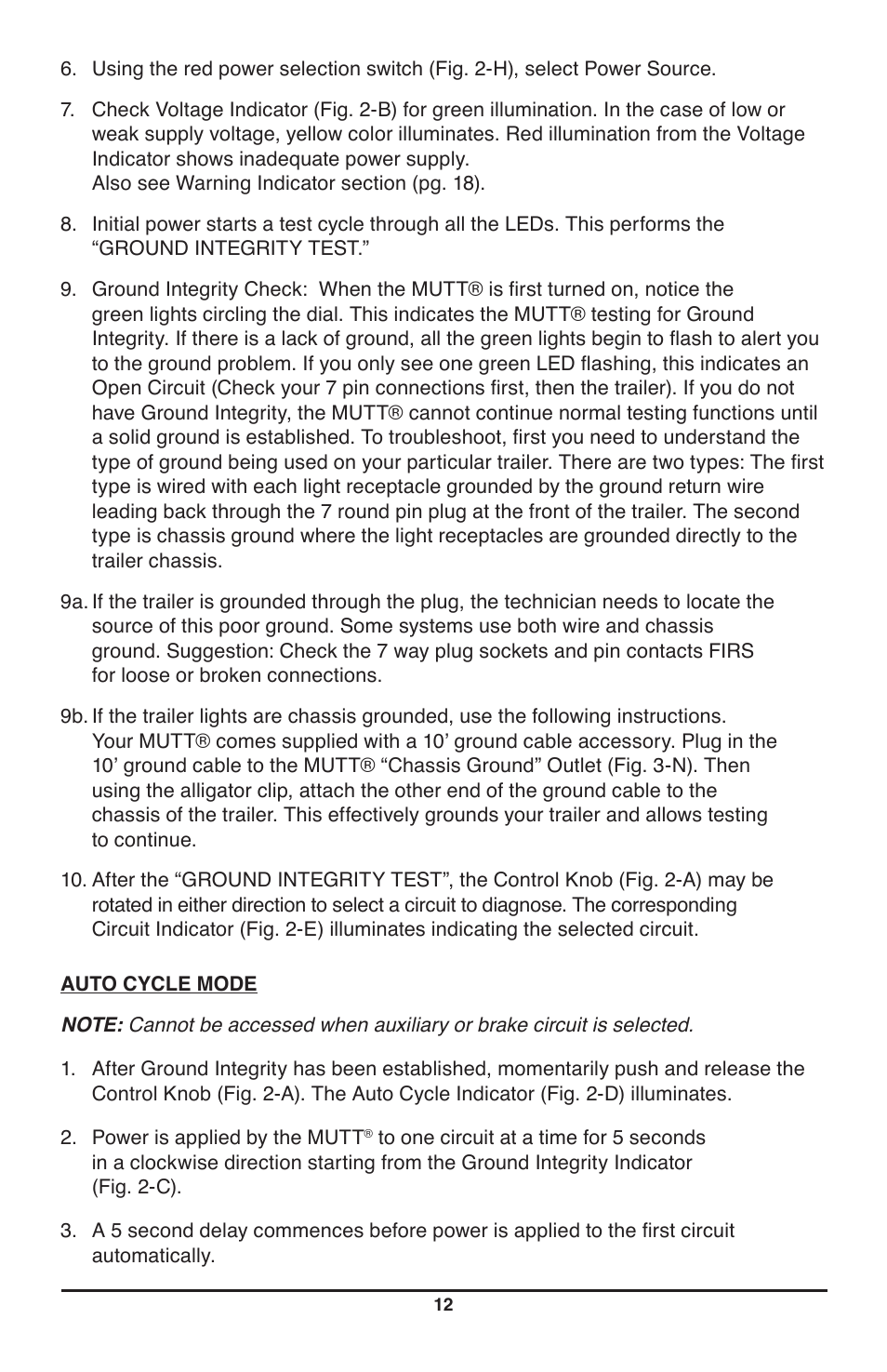 IPA Tools 9007A Smart MUTT Head User Manual | Page 12 / 24