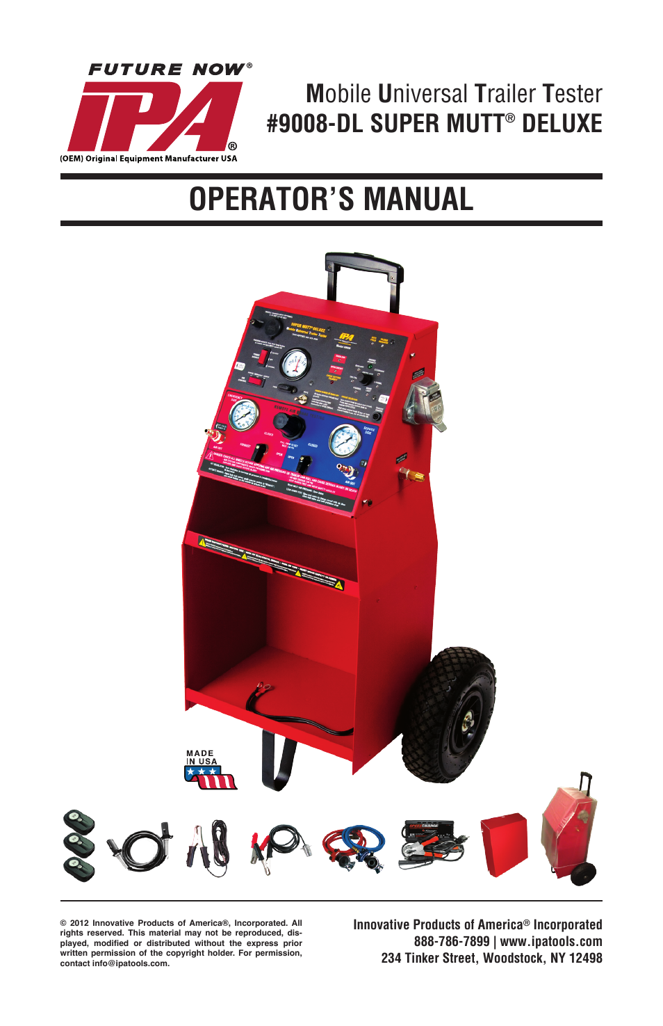IPA Tools 9008-DL Super MUTT Deluxe Edition User Manual | 28 pages