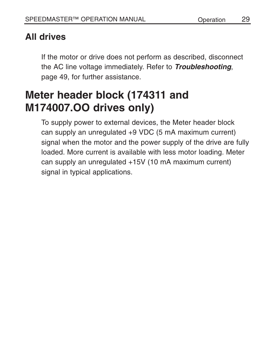 All drives | LEESON Chassis Mount SCR Control User Manual | Page 35 / 60