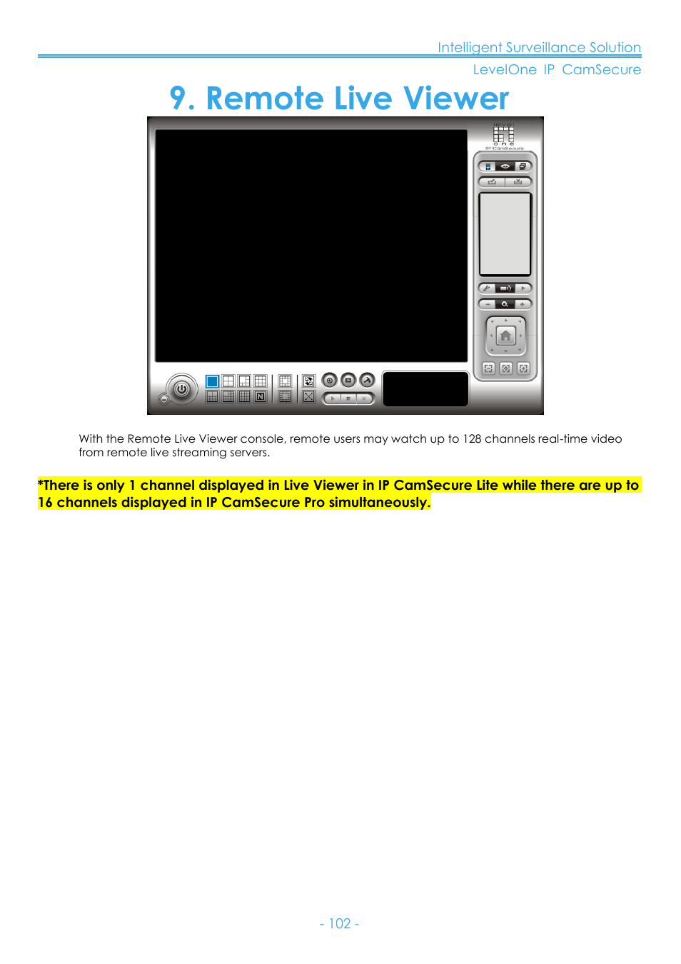 Remote live viewer | LevelOne FCS-8006 User Manual | Page 103 / 139