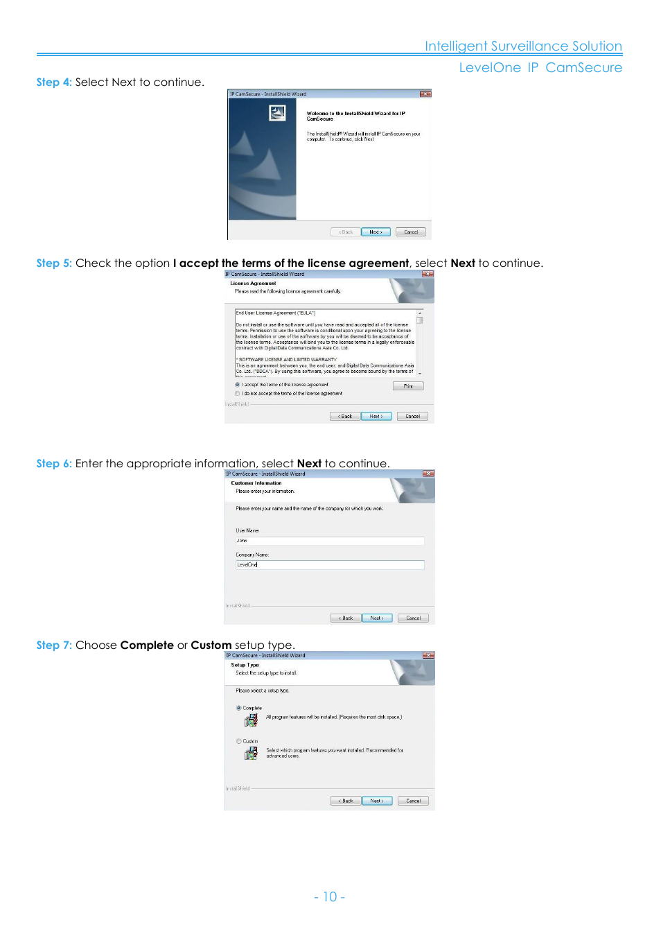 LevelOne FCS-8006 User Manual | Page 11 / 139