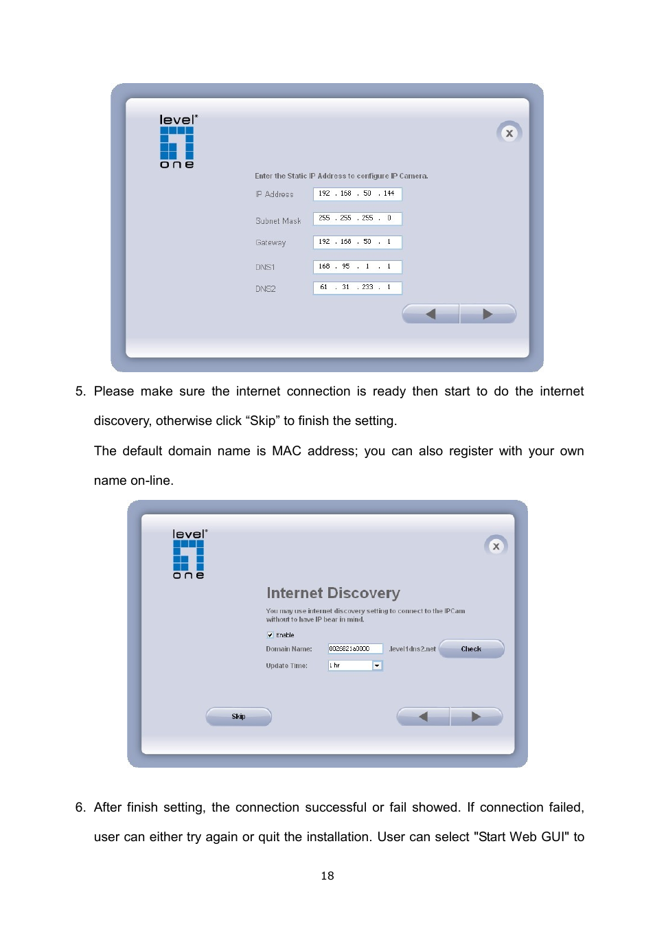 LevelOne FCS-3052 User Manual | Page 22 / 66