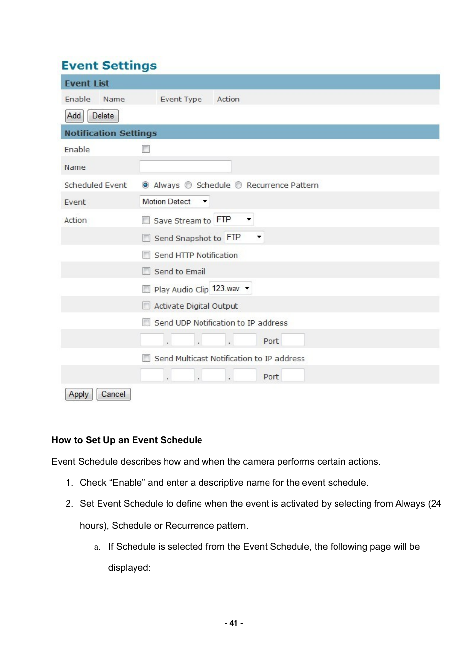 LevelOne FCS-3052 User Manual | Page 45 / 66