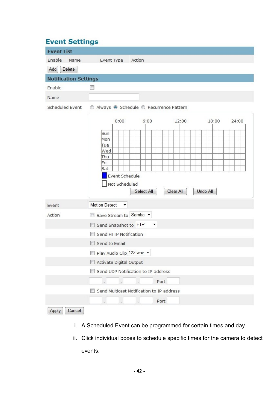 LevelOne FCS-3052 User Manual | Page 46 / 66