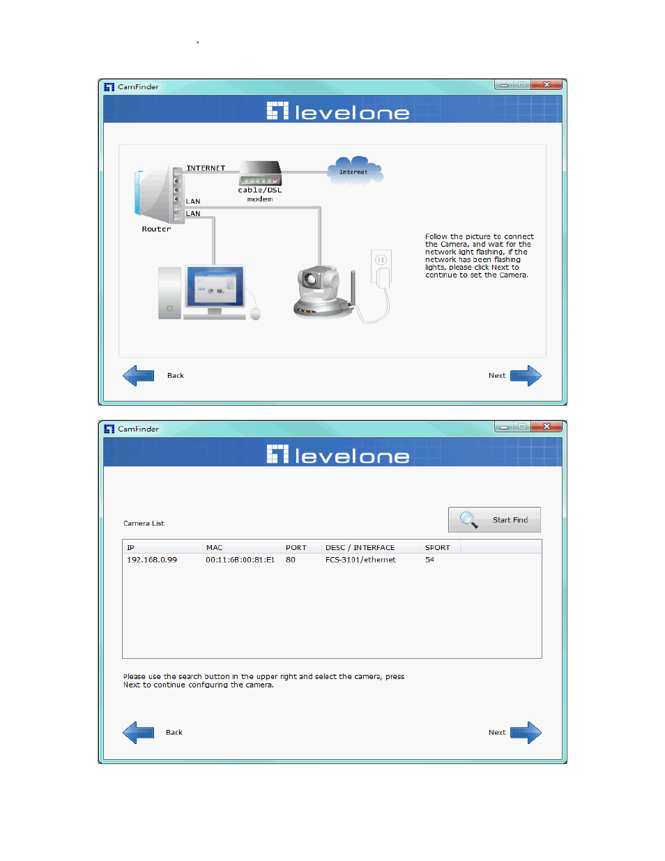 LevelOne FCS-3101 User Manual | Page 12 / 54