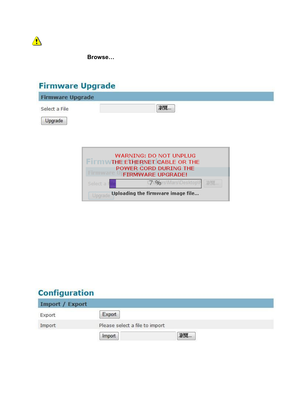 Configuration | LevelOne FCS-5052 User Manual | Page 58 / 63
