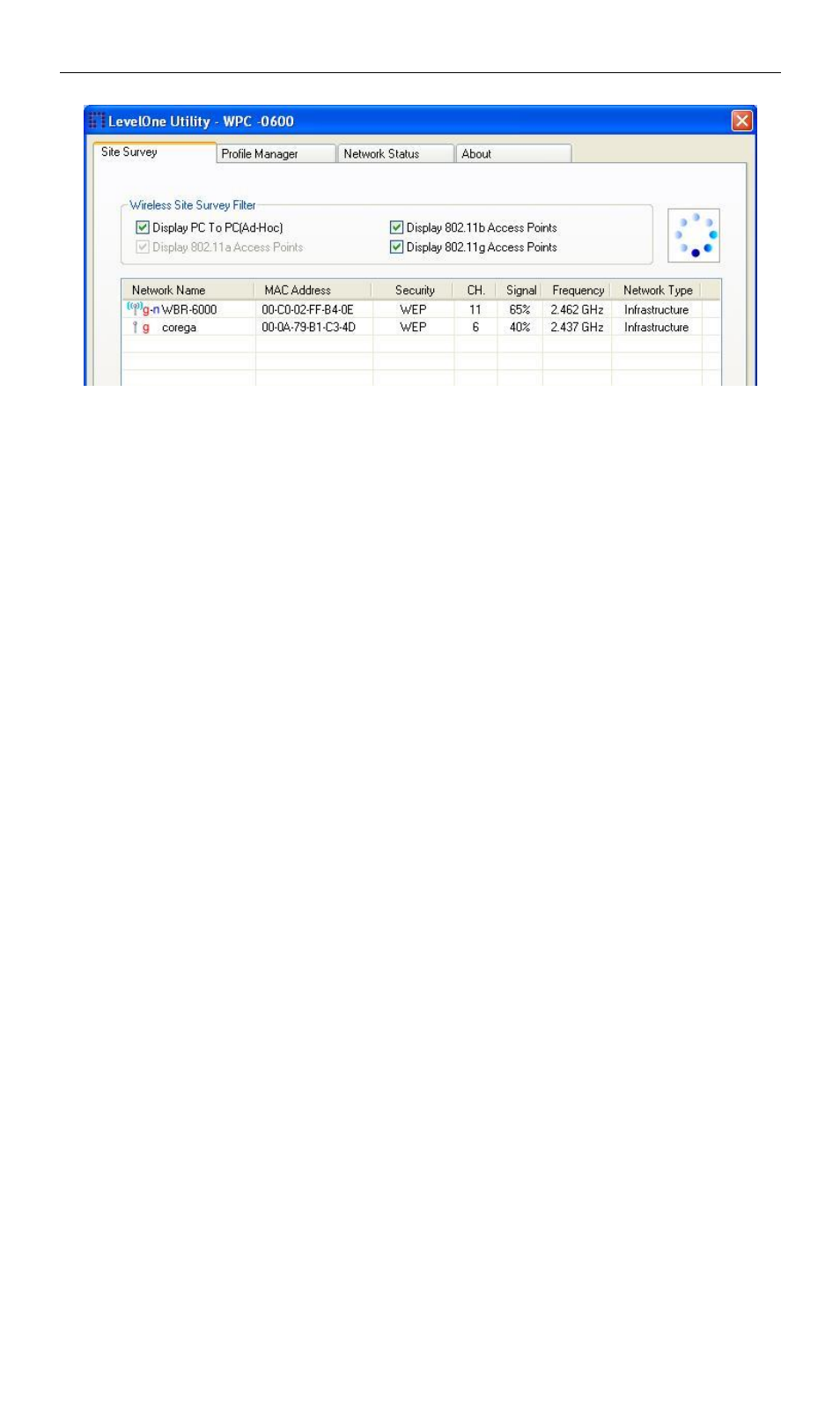 LevelOne WPC-0600 User Manual | Page 16 / 28