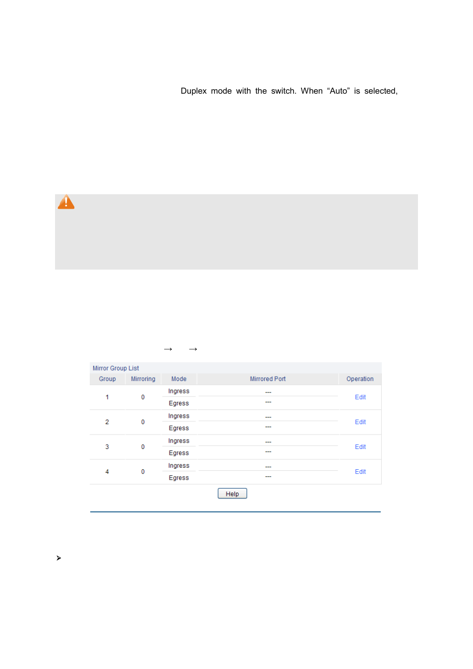 Port mirror, 2 port mirror | LevelOne GES-1651 User Manual | Page 29 / 128