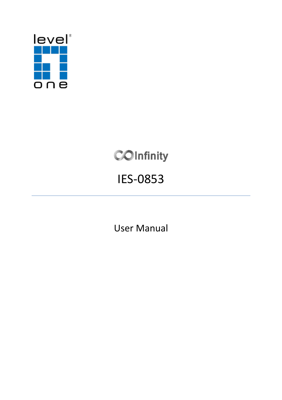 LevelOne IES-0853 User Manual | 21 pages