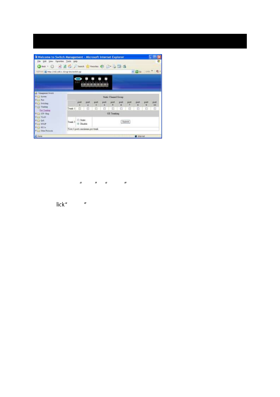Runking, Trunking | LevelOne IES-1085 User Manual | Page 48 / 162