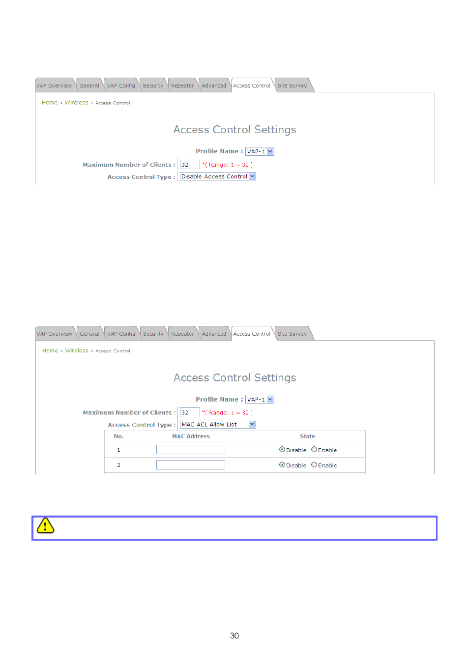 LevelOne EAP-200 User Manual | Page 30 / 81