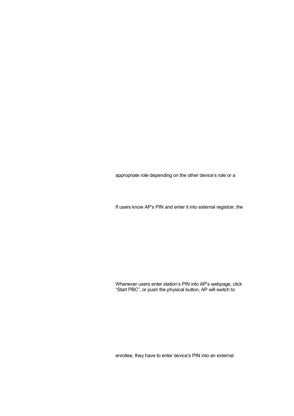 Supported wps features, Ap mode, Ap as enrollee | Ap as registrar, Ap as proxy | LevelOne WAP-6110 User Manual | Page 81 / 150