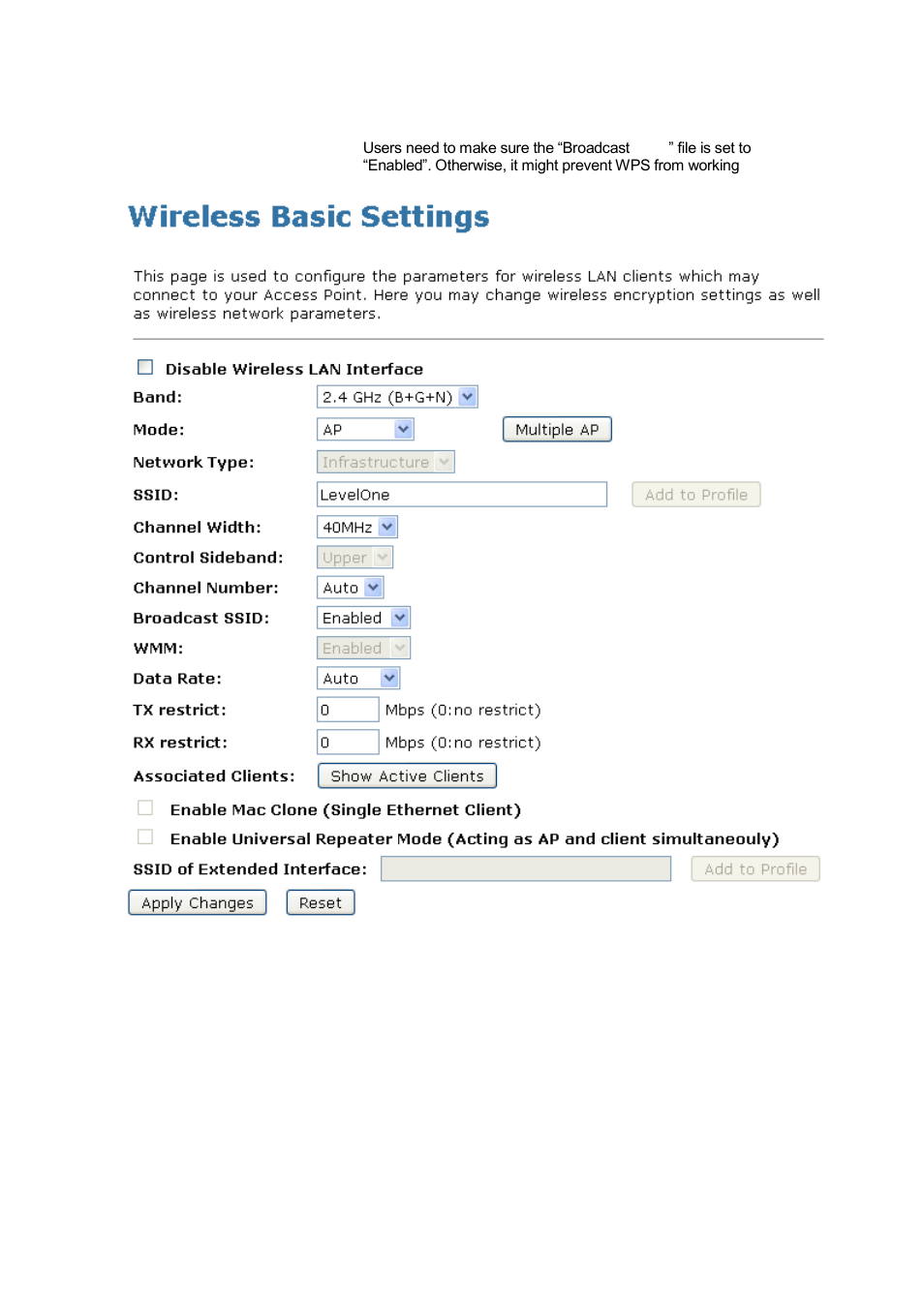 LevelOne WAP-6110 User Manual | Page 83 / 150
