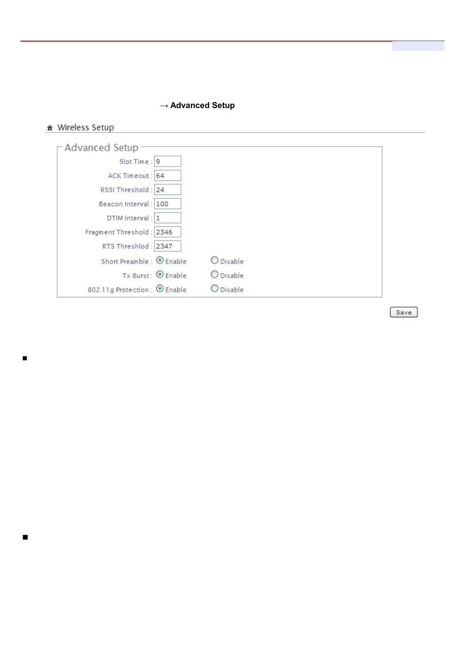 2 configure wireless advanced setup | LevelOne WHG-1000 User Manual | Page 37 / 136